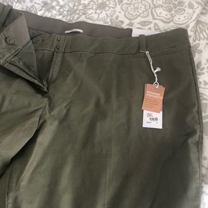 NWT! Lane Bryant Allie Twill Ankle Pants